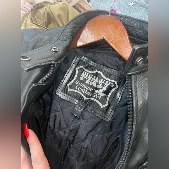 FRINGE leather Jacket - Picture 5 of 7